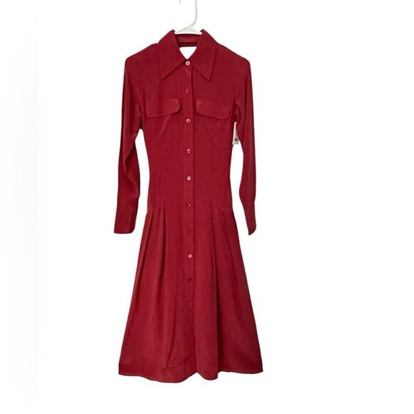 Equipment Natacha Silk Fit and Flare Shirt Dress| Size 12 - Picture 2 of 9